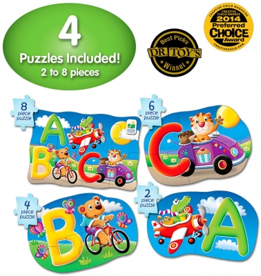 Set primele mele puzzle-uri ABC, The Learning Journey 