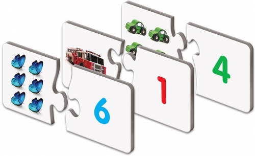 Puzzle Potriveste cifrele numarand, The Learning Journey
