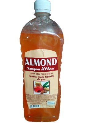 Sampon pentru toate tipurile de par, migdale, 1 L Avanti Almond