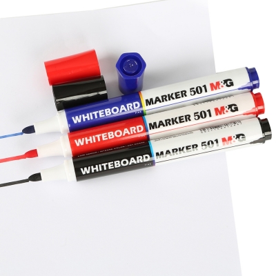 Marker pentru tabla alba 501, 2 mm, rosu, M&G
