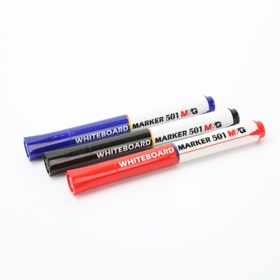 Marker pentru tabla alba 501, 2 mm, albastru, M&G