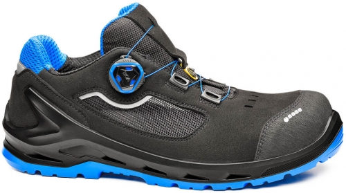 Pantofi protectie i-code S1P ESD SRC Portwest, negru/albastru