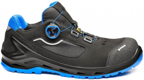 Pantofi protectie i-code S1P ESD SRC Portwest, negru/albastru
