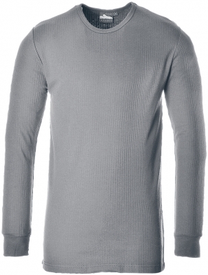 Tricou termic cu maneca lunga, gri, Portwest