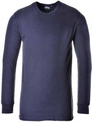 Tricou termic cu maneca lunga, navy, Portwest