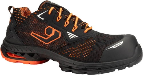Pantofi Berlin S1PS ESD, negru/portocaliu, Portwest