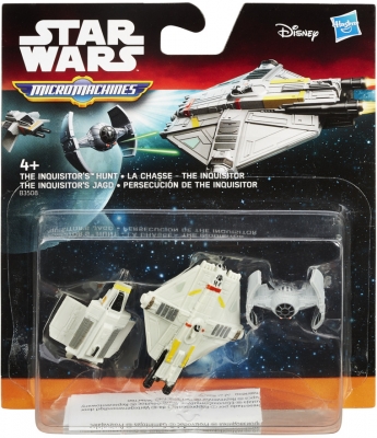 SET 3 FIGURINE MICROMACHINES EPISODUL VII  THE HUNT HASBRO