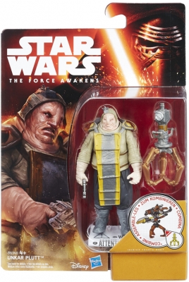 FIGURINA SNOWDESERT STARWARS EPISODUL VII UNKAR PLUTT HASBRO