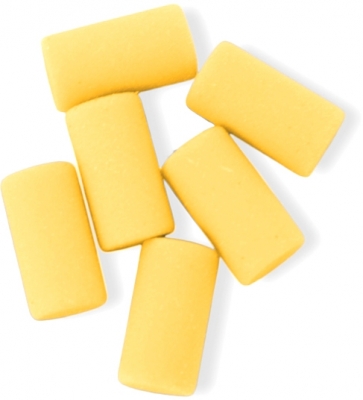 Radiera Rondo Fun galben 6 buc/set Ballograf 