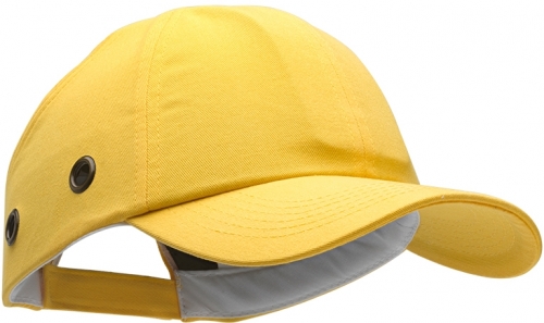 Sapca de protectie baseball, Galben, Rock Safety BASEB.MV