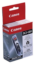 Cartus Canon BCI6 black for S800/I865/BJC8200