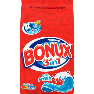 Bonux Detergent manual Active Fresh 900 g900
