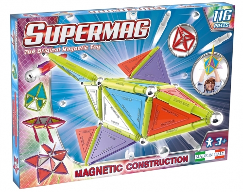 Set Constructie Trendy 116 Piese Supermag