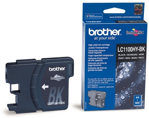 Cartus Black Lc1100Hybk Original Brother Mfc-6490Cw