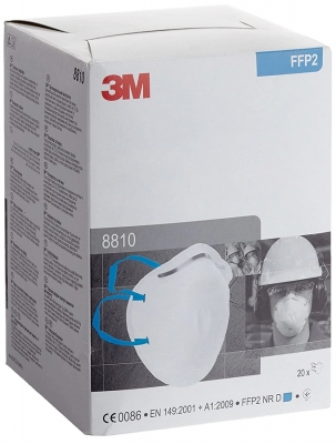 Masca de protectie 8810, FFP2, in forma de cupa, pentru particule 20 buc/cutie 3M