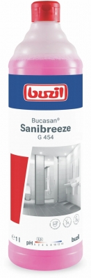 Detergent spatii sanitare Bucasan Sanibreeze G454 1L Buzil