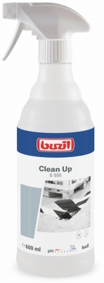 Detergent multisuprafete pe baza de solventi Clean Up G555 600ml Buzil