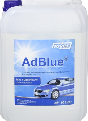 Solutie uree pentru reducere noxe motoare diesel SCR, 10 L AdBlue Hoyer