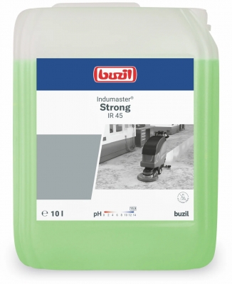 Detergent profesional pentru pardoseli industriale Indumaster Strong IR45 10L Buzil