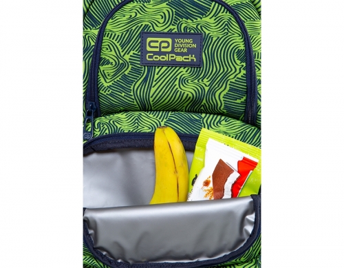 Rucsac Spiner Termic, 3 compartimente, compartiment termic, Isogreen, CoolPack