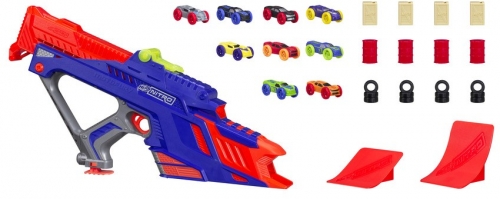 Nerf Nitro Motofury Rapid Rally + 9 masinute Hasbro