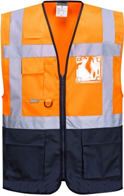 Vesta Hi-Vis Warsaw Executive, Portocaliu/Navy, Portwest 