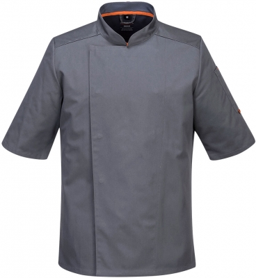 Jacheta bucatar, maneca scurta, gri slate, regular, Mesh Air Pro, Portwest