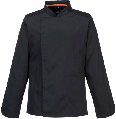Jacheta bucatar, maneca lunga, negru, regular, Mesh Air Pro, Portwest