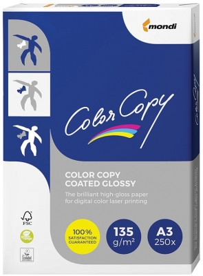 Hartie copiator Color Copy Coated Glossy A3 135 g/mp 250 coli/top