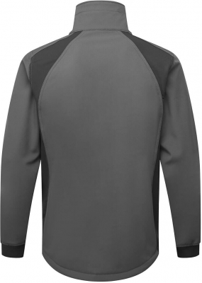 Jacheta Eco Softshell, gri metalic, regular, WX2, Portwest