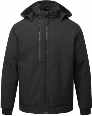 Jacheta WX2 Eco Softshell Portwest, negru
