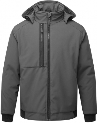 Jacheta WX2 Eco Softshell Portwest, gri metalic