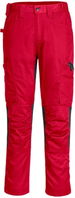 Pantaloni Eco Stretch Trade, deep red, regular, WX2, Portwest