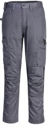 Pantaloni Eco Stretch Trade, gri metalic, regular, WX2, Portwest