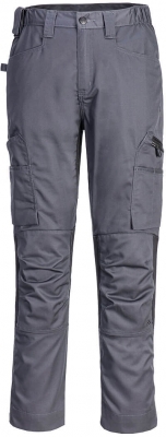 Pantaloni Eco Stretch Trade, gri metalic, regular, WX2, Portwest