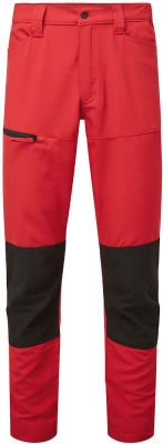 Pantaloni de lucru Stretch Portwest, rosu