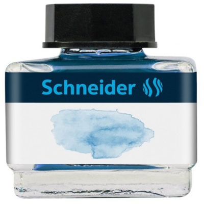 Calimara cu cerneala pastel, 15 ml, culoare ice blue, Schneider 