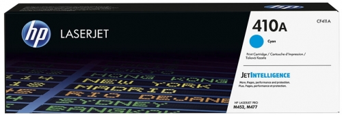 Cartus Toner Cyan Nr.410A Cf411A 2,3K Original Hp Laserjet Pro M452Nw