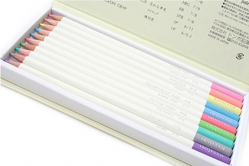 Creioane colorate Irojiten, Volum 1, 2, 3 Rainforest, 30 culori/set Tombow