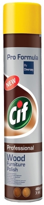 Detergent spray Profesional 400 ml pentru lemn Cif