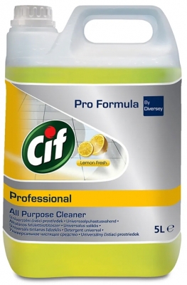 Detergent pardoseali universal Profesional Lemon Fresh 5 L Cif