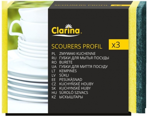 Burete vase canelat 3 buc/set Clarina