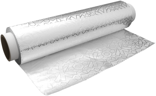 Folie aluminiu embosata, 29 cm, Clarina