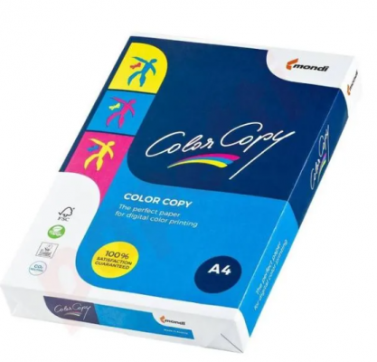 Carton Color Copy, lucios, pentru laser color, A4, 250g, Mondi