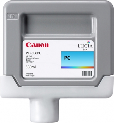 Cartus Photo Cyan Pfi-306Pc 330Ml Original Canon Ipf 8400