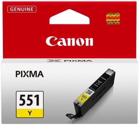 Cartus Yellow Cli-551Y 7Ml Original Canon Pixma Ip7250