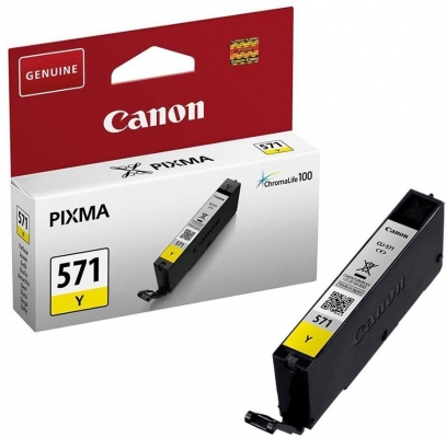 Cartus Yellow Cli-571Y 7Ml Original Canon Pixma Mg6850