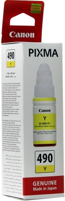 Cartus Yellow Gi-490Y 70Ml Original Canon Pixma G1400 Ciss