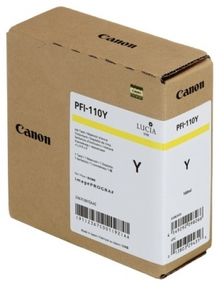 Cartus Yellow Pfi-110Y 160Ml Original Canon Tx-2000