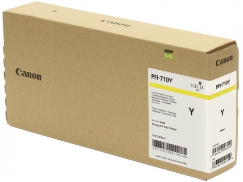 Cartus Yellow Pfi-710Y 700Ml Original Canon Tx-2000